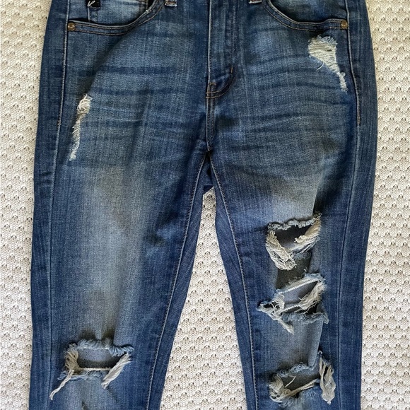 Kancan women’s distressed skinny jeans - Picture 5 of 7